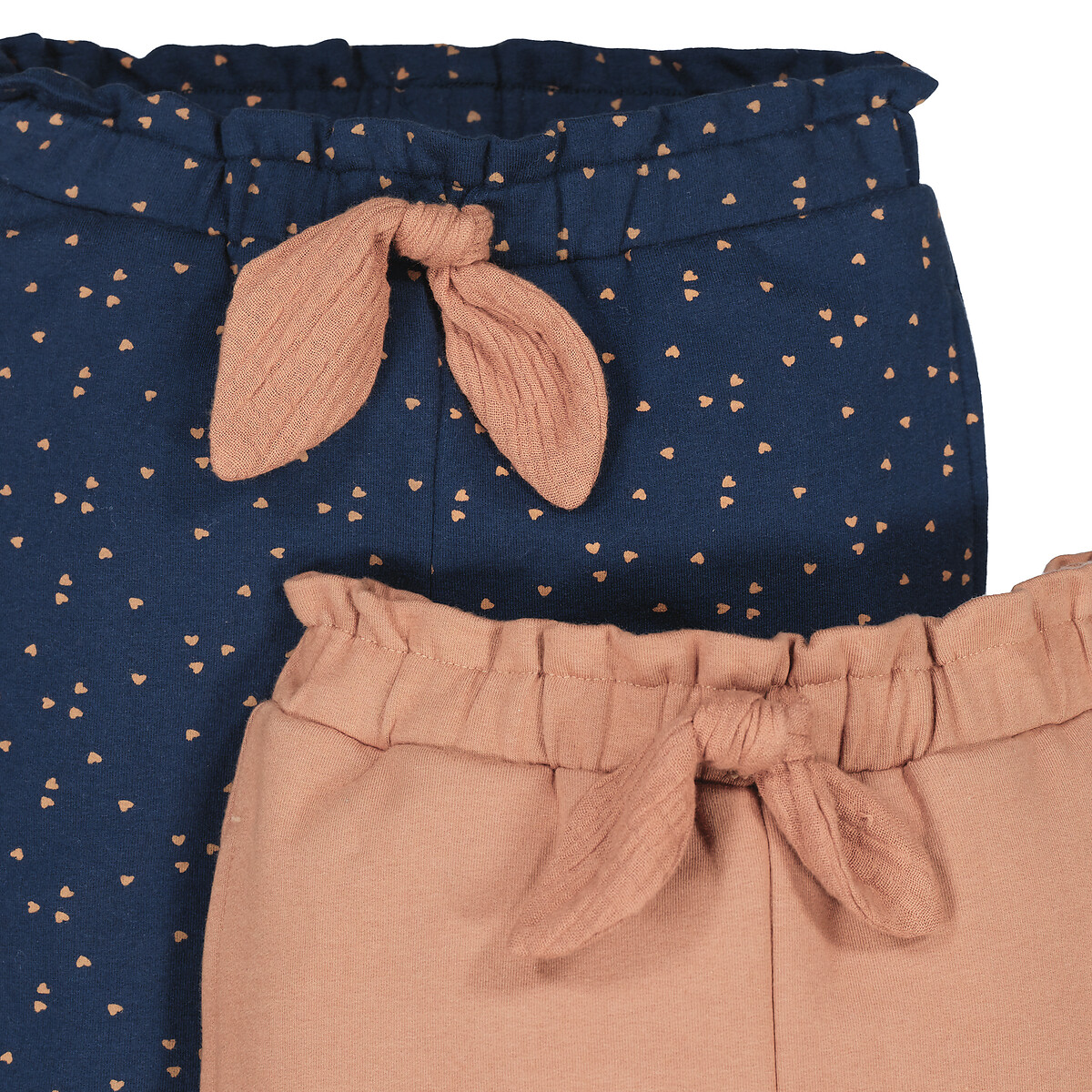 COLEÇÃO LA REDOUTE<br>Conjunto de 2 calças de moletom