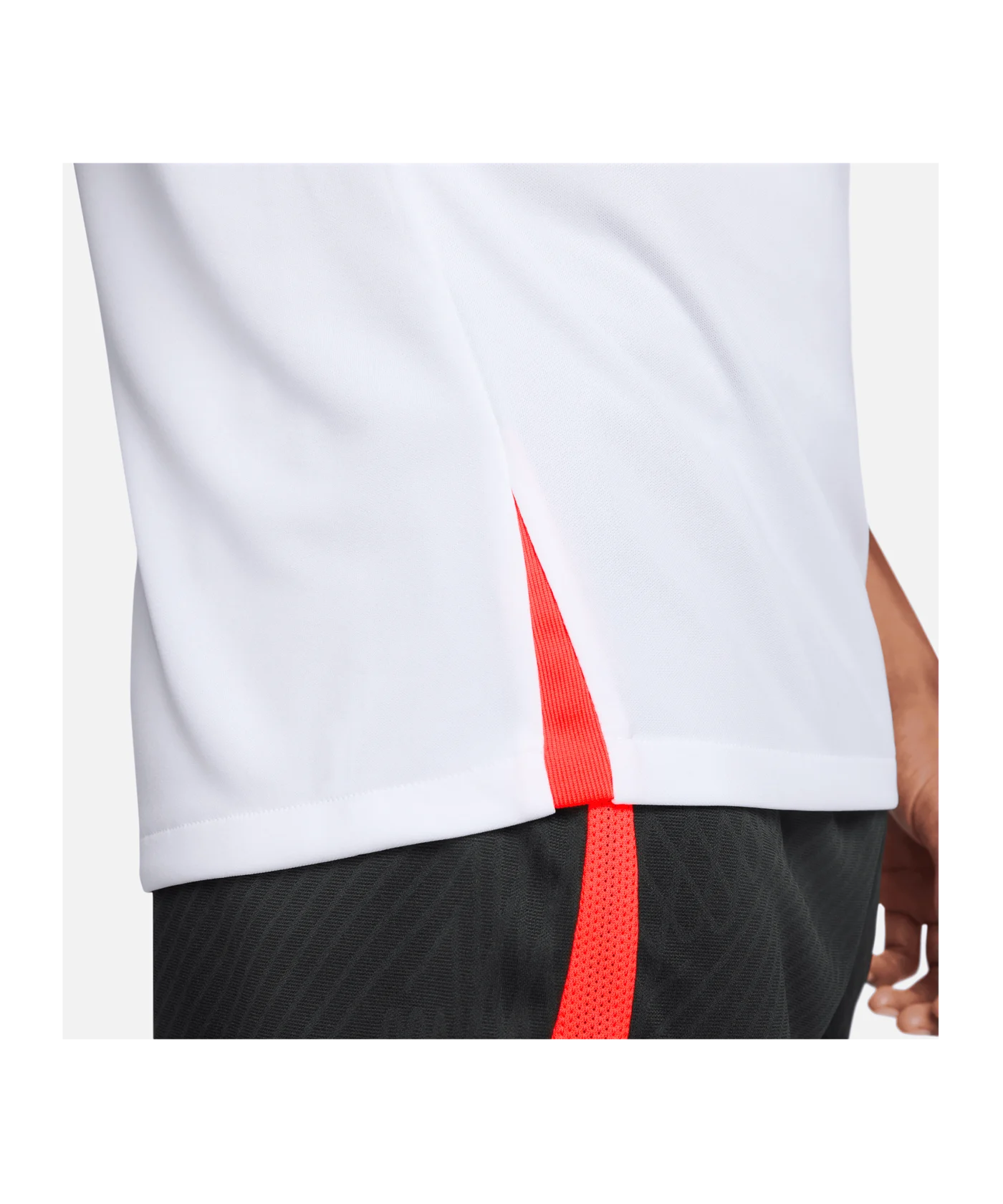 Nike Strike Trainingsshirt Weiss Schwarz Rot F101