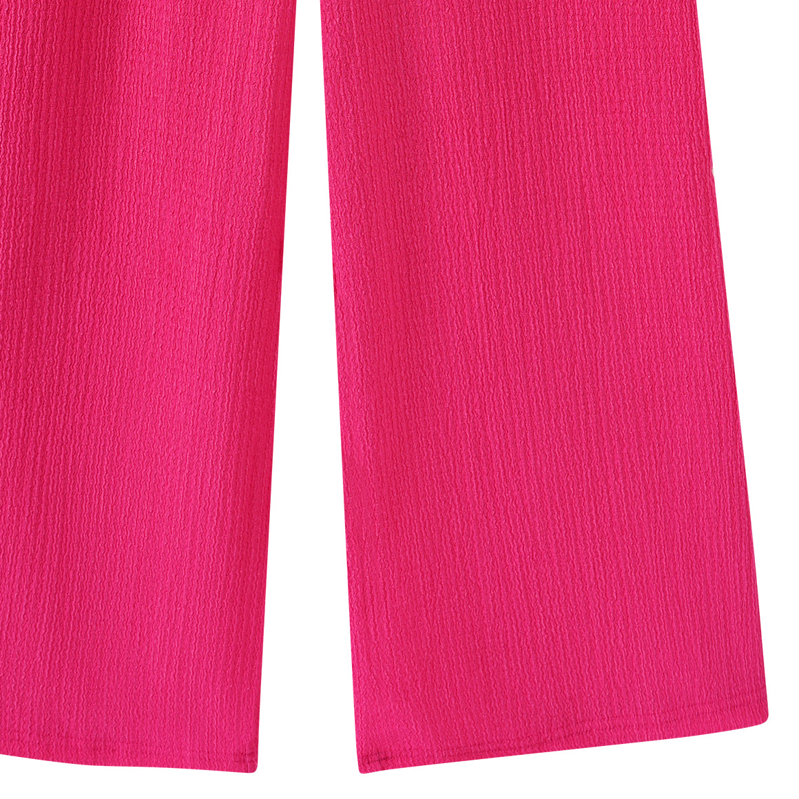 Yigga Mädchen Hose in Crepp-Optik pink
