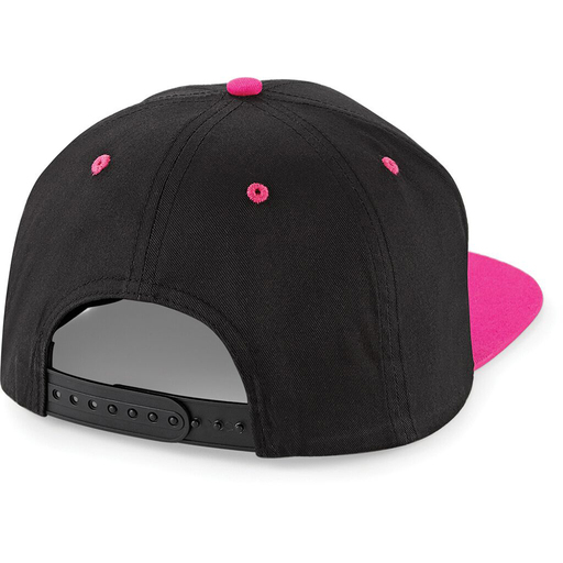 Boné/Viseira Beechfield Snapback, 2 cores, 5 painéis