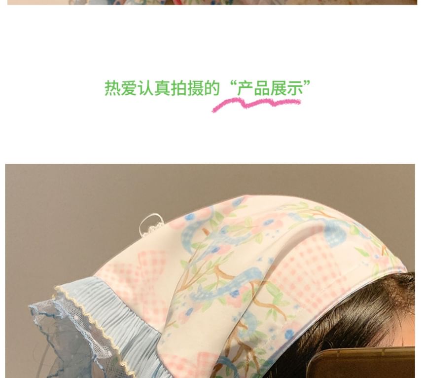Show Mind - Print Bandana Hoofdband (Diverse Ontwerpen)
