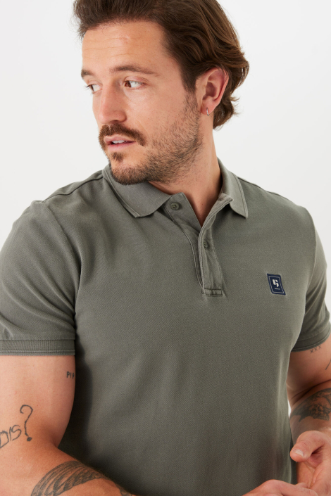 Garcia groene heren polo