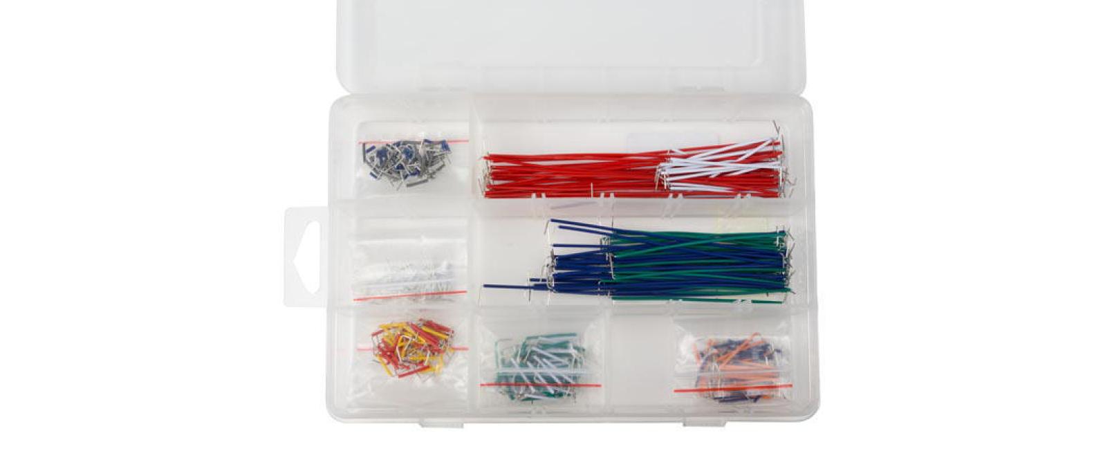 Steckbrücke WJW351 Set, 350-teiligZur zeitsparenden und verbesserten Pin-Belegung von Platinen