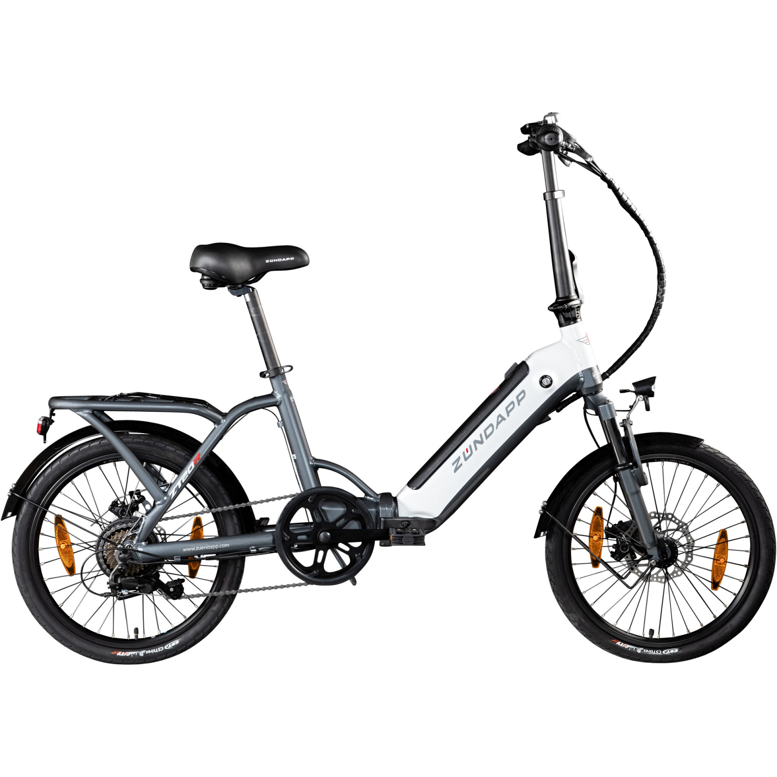 Zündapp Elektro-Klapprad ZT20R - grau - 20''