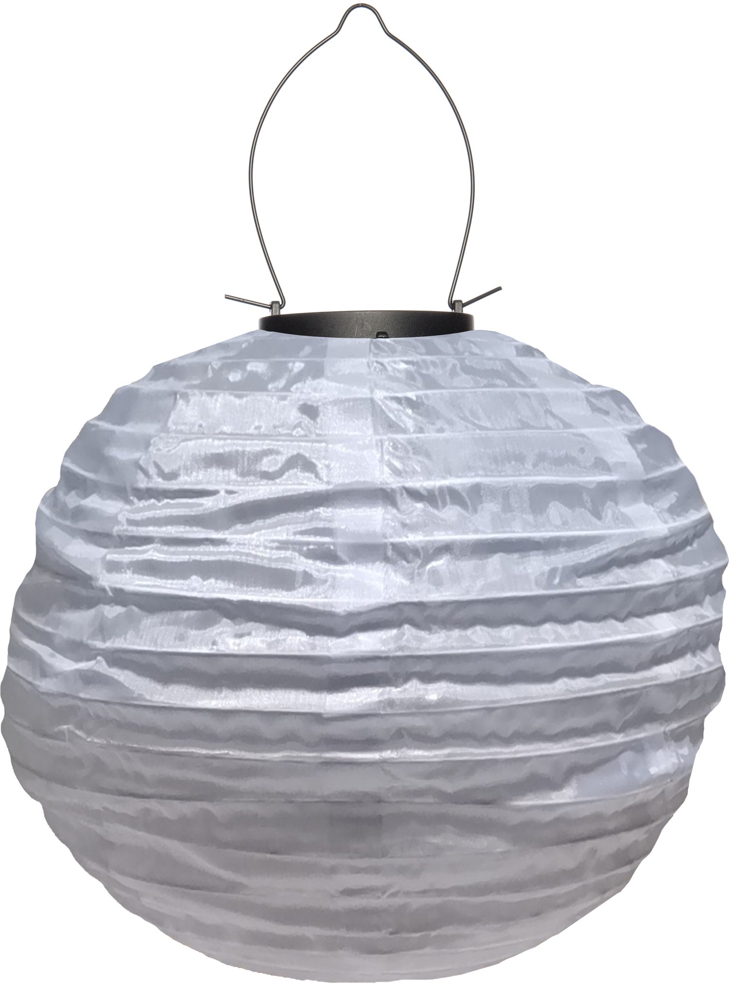 Intratuin solar lampion wit D 25 H 23 cm