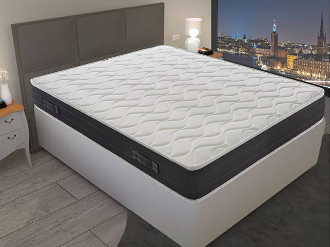 Matelas rafraîchissant à mémoire de forme 11 zones différentes 180x200 cm