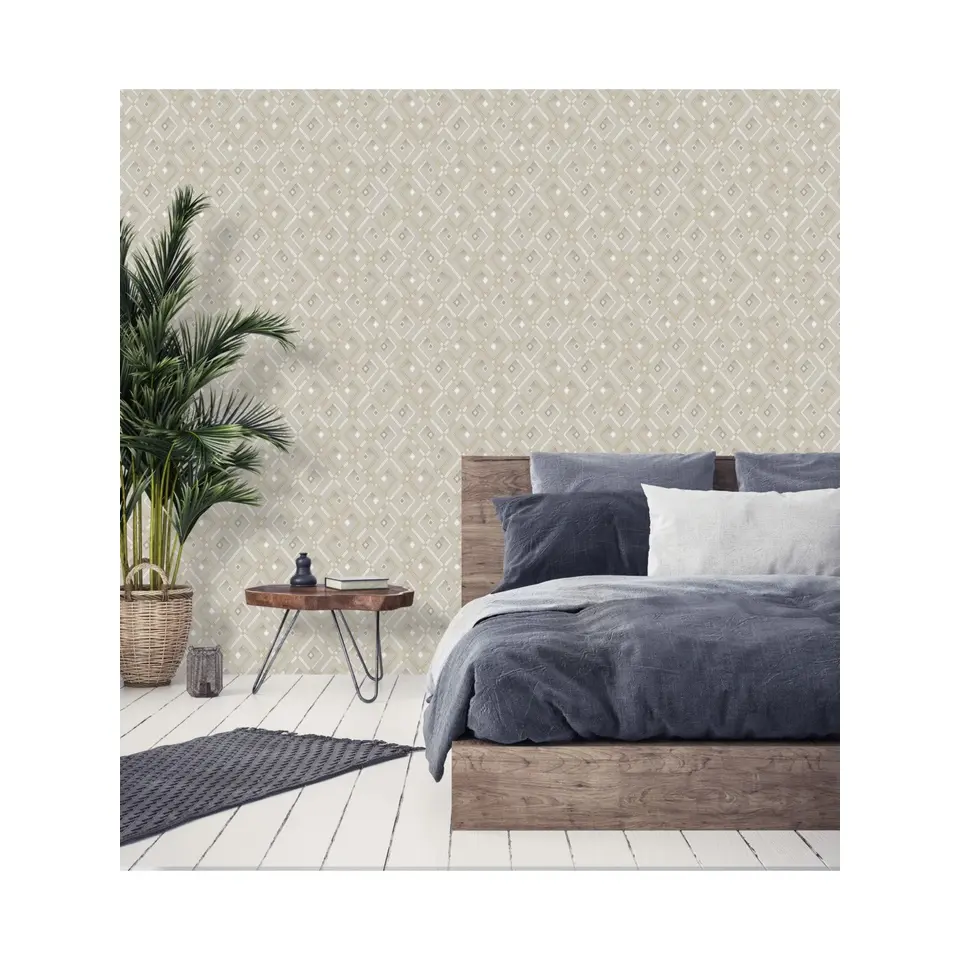 Dutch Wallcoverings - Odyssee dessin beige - 0,53x10,05m