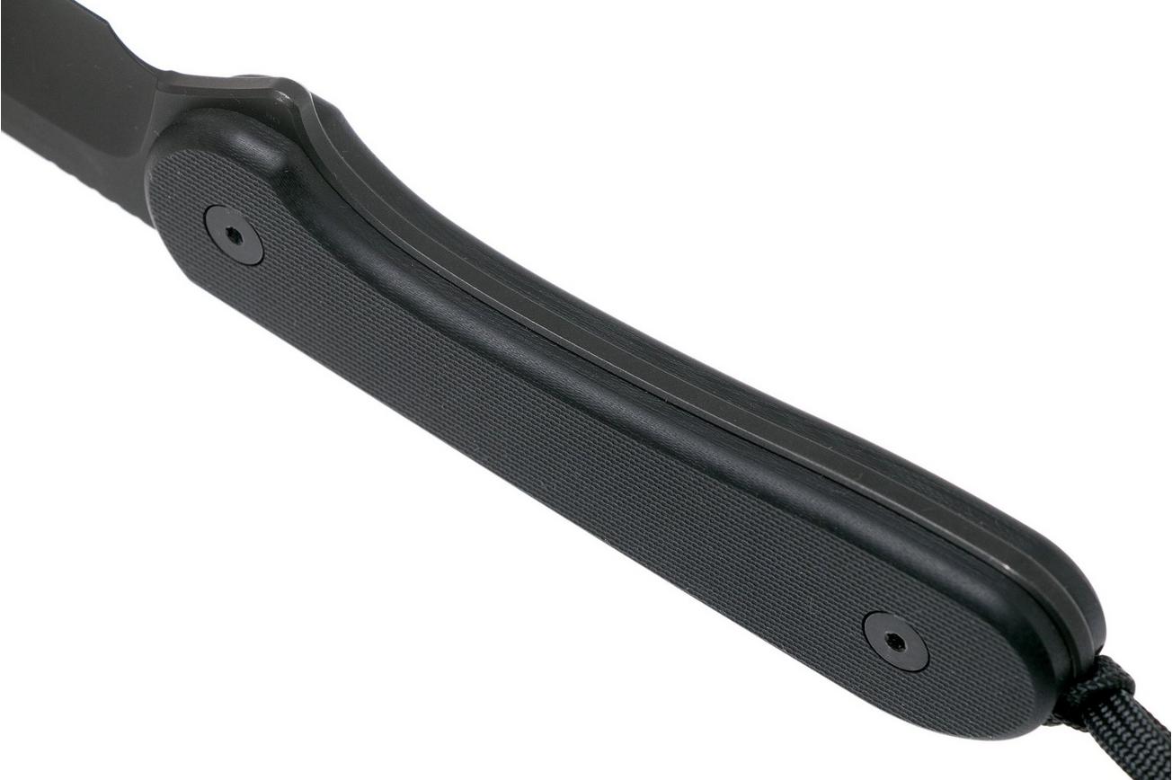 Civivi Elementum Fixed Blade C2105A All Black Flat G10 vaststaand mes