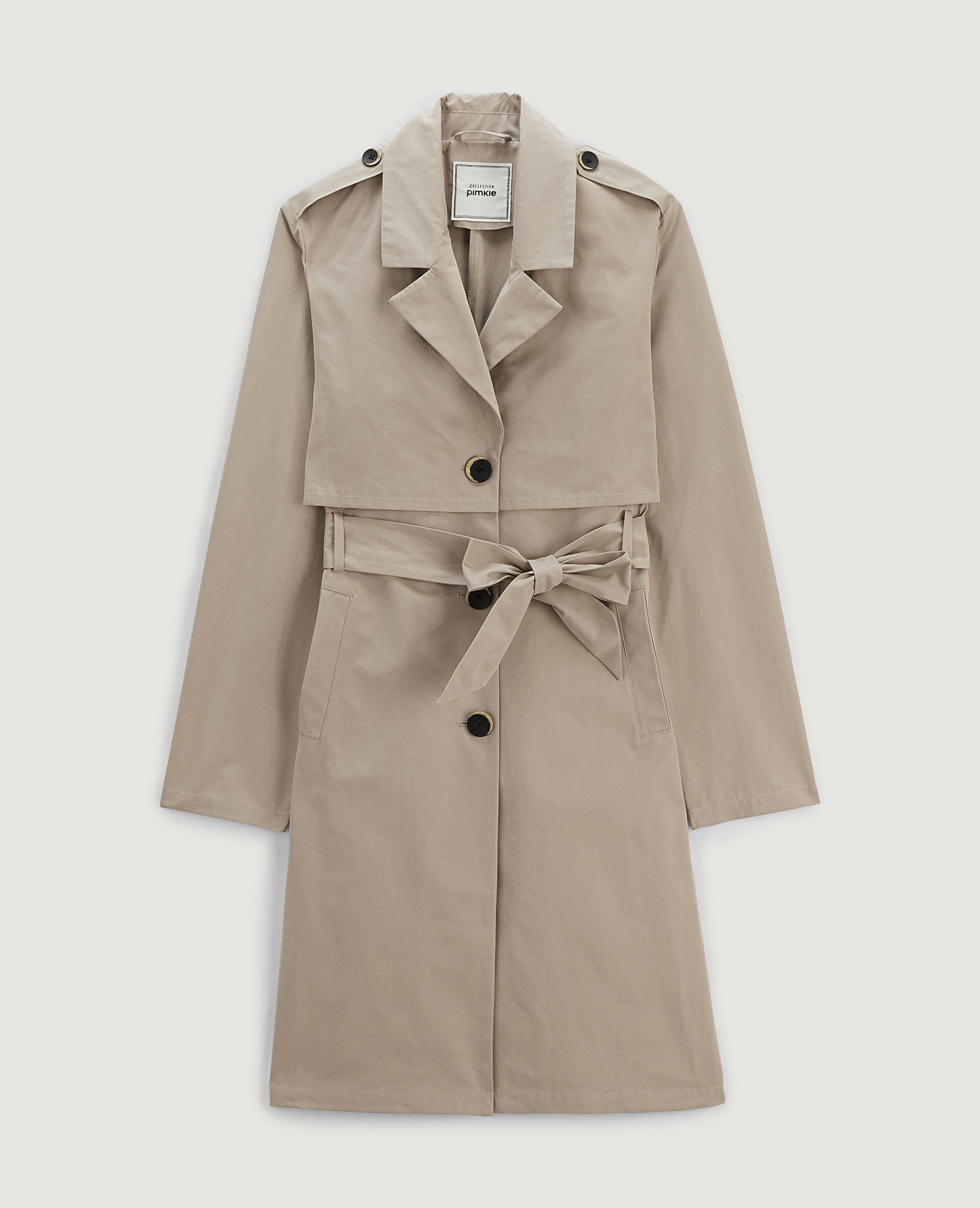 Trench ceinturé - Beige