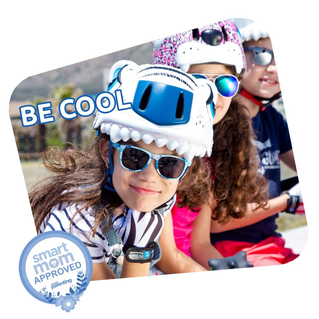 Capacete de Bicicleta Infantil | Tigre Branco | Segurança Máxima | Certificado EN1078