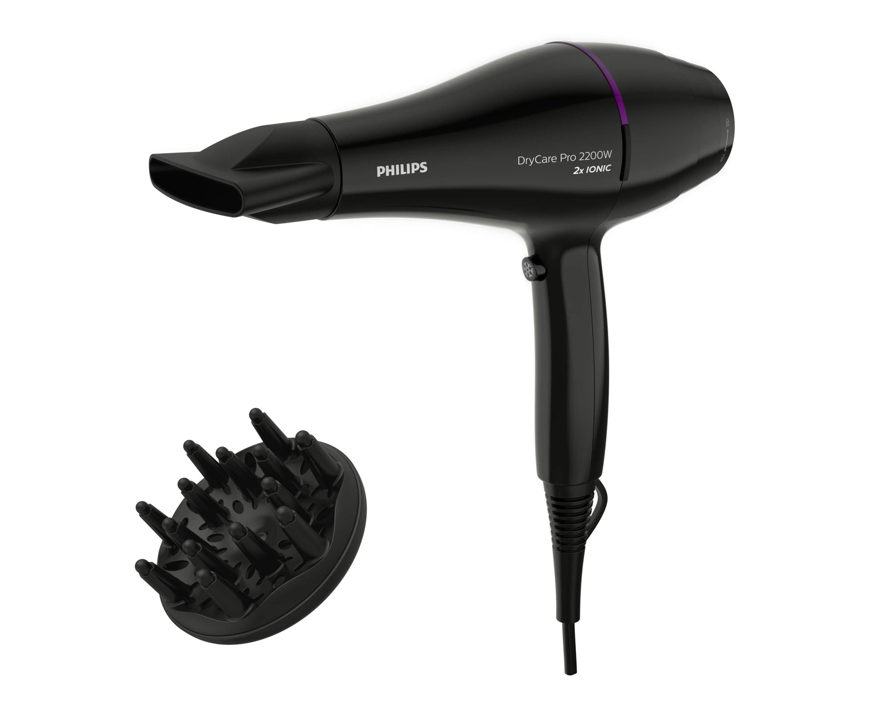 SECADOR DE CABELO PHILIPS BHD274/00 DRYCARE PROFISSIONAL 2200W