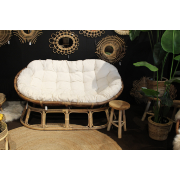 Loungestoel Mamasan bruin