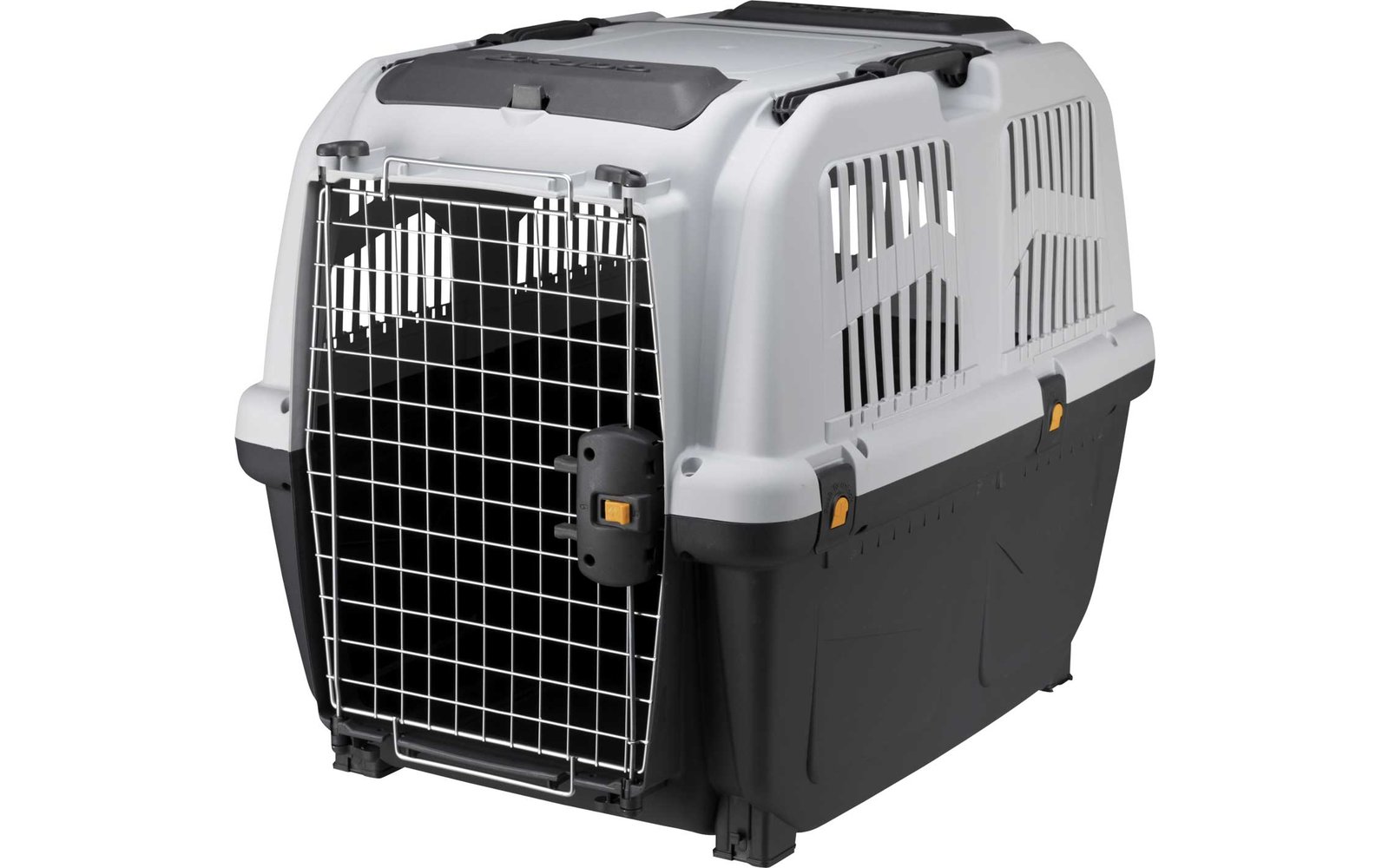 Jollypaw Transportbox Größe XS-S dunkelgrau/hellgrau