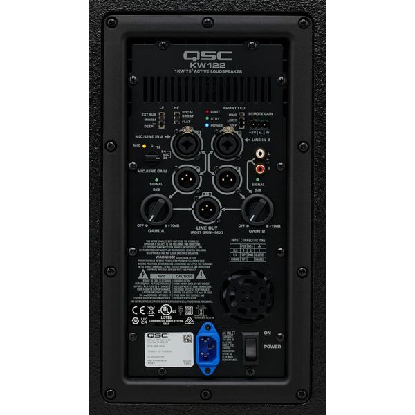 QSC KW122/KS118 Power Bundle