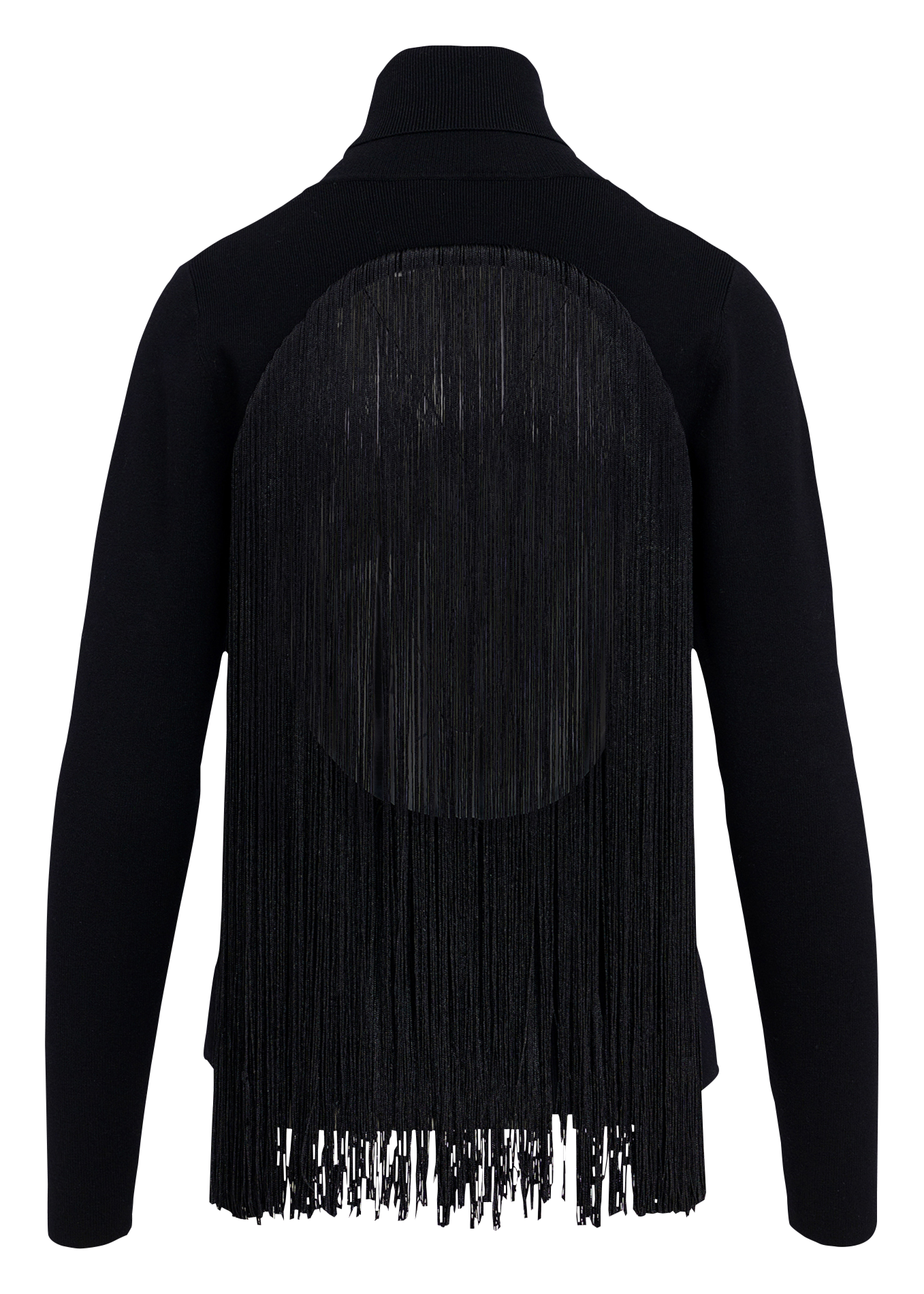 GOLITTLE - Pull droit en maille | Noir