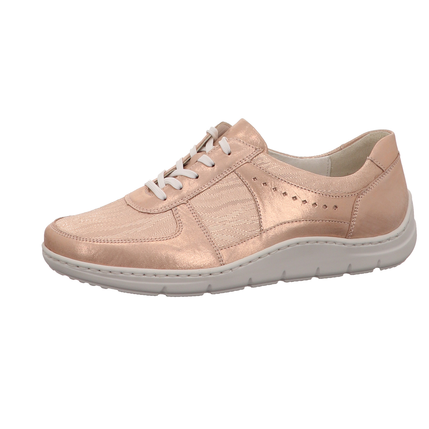 Waldläufer Schnürschuh rose/pink