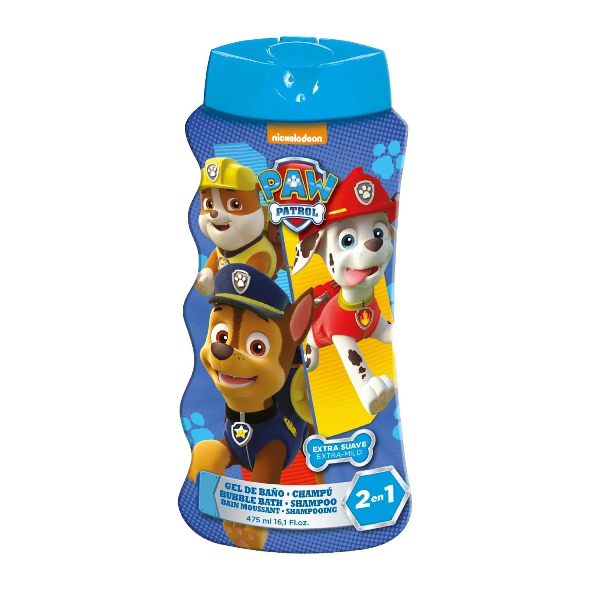 Paw Patrol - La Pat Patrouille Bain Moussant Shampooing 2 en 1 - Enfant