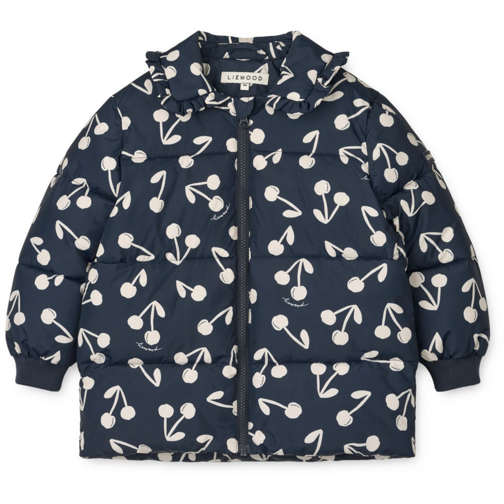 Køb LIEWOOD Cherry Blossom / Classic Navy Anemone Long Jakke