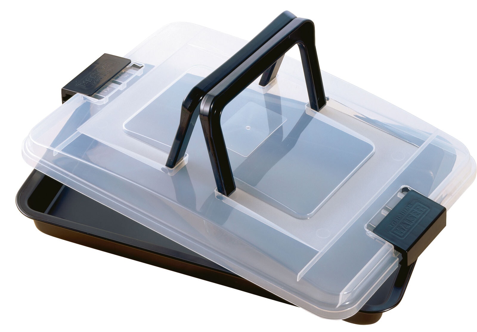 KAISER Backform 42 x 29 x 4 cm Kunststoff schwarz