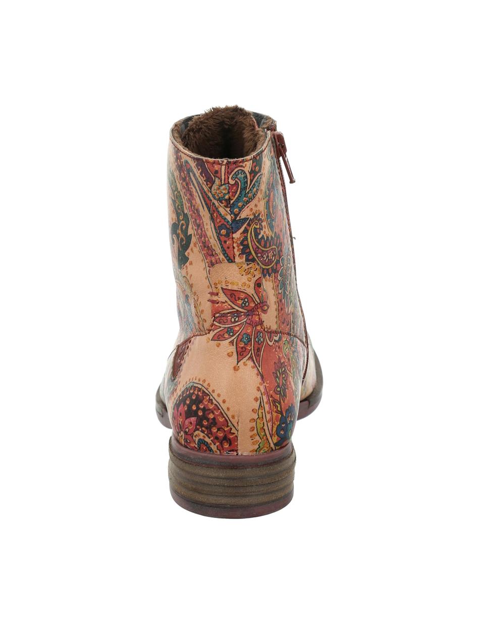 Stiefelette Sanja 01, carmin