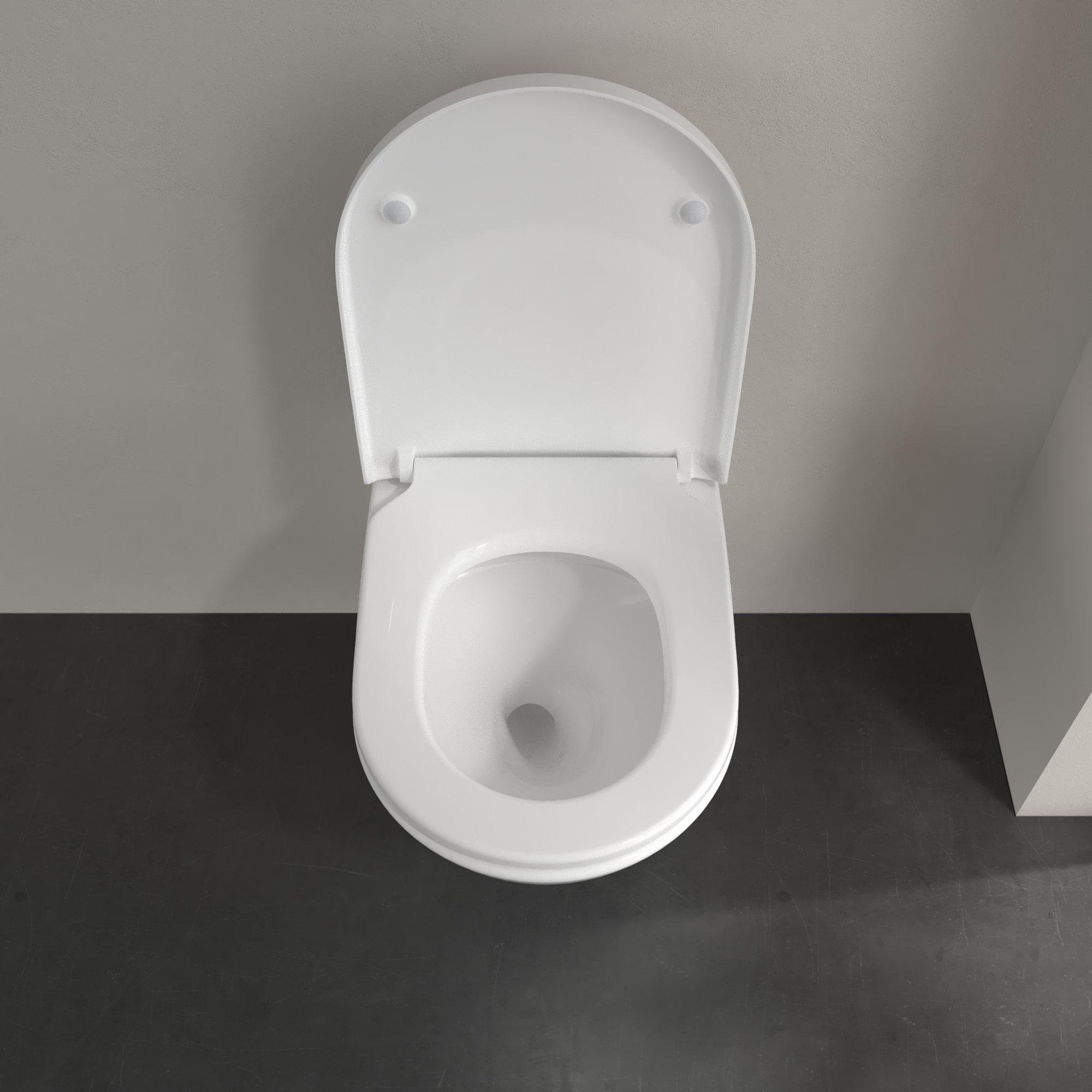 Villeroy & Boch Subway 3.0 randloos toilet CeramicPlus met TwistFlush en AntiBac wit glans