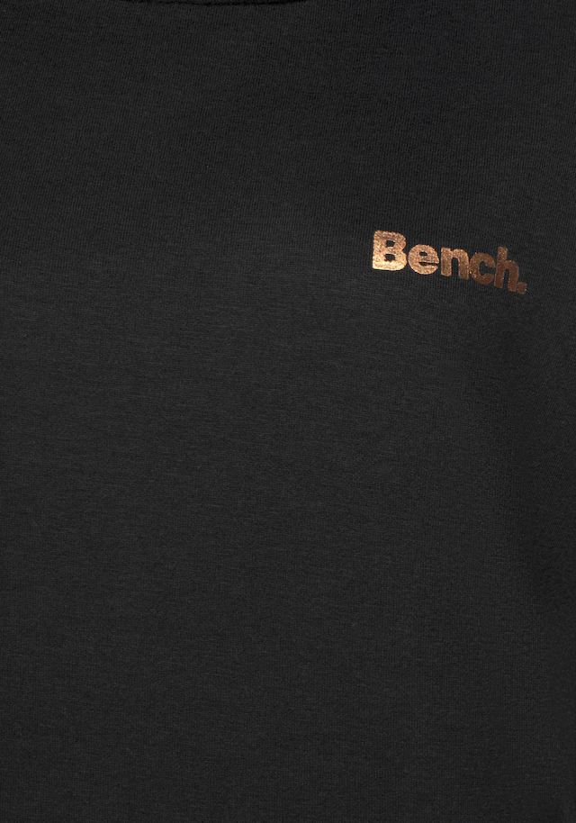 Bench. Loungewear Longsweatshirt , mit Stehkragen in Layeroptik und Kängurutasche, Loungewear