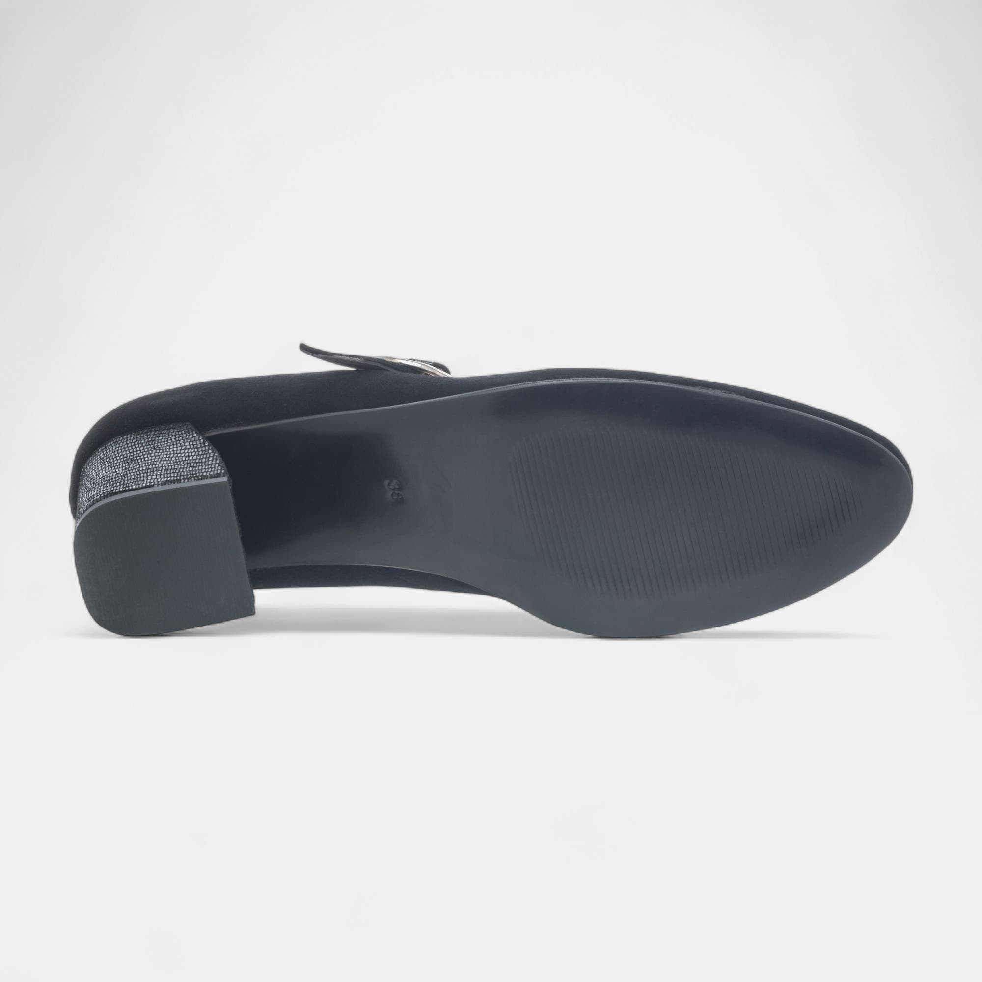 Escarpins à talon Femme en cuir noir