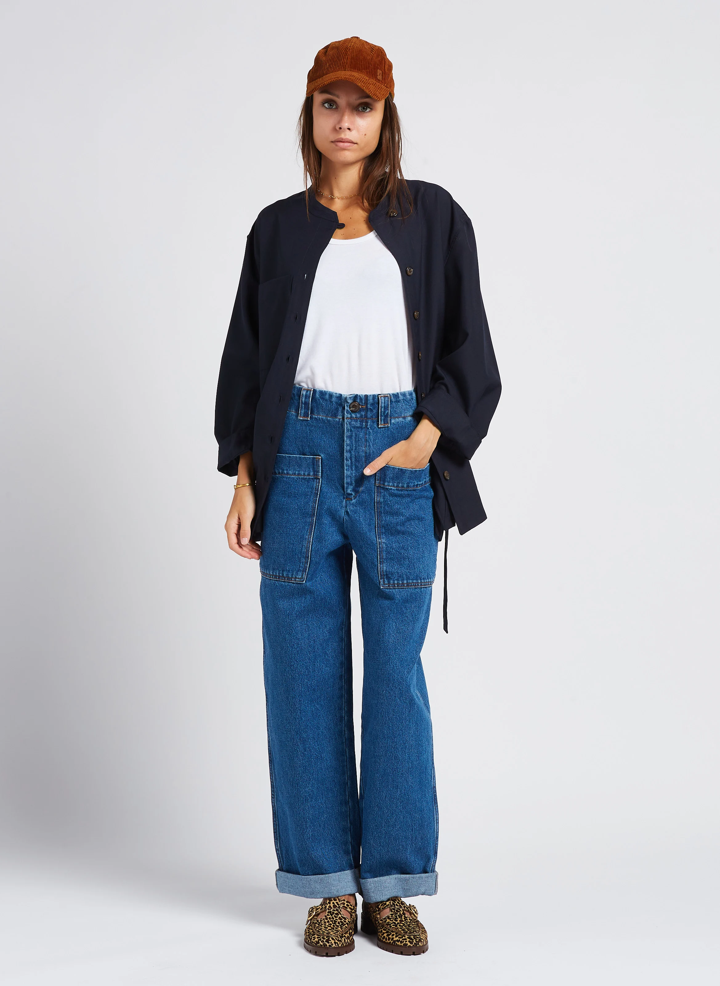 N°84 - Derbies en cuir | Multicolore