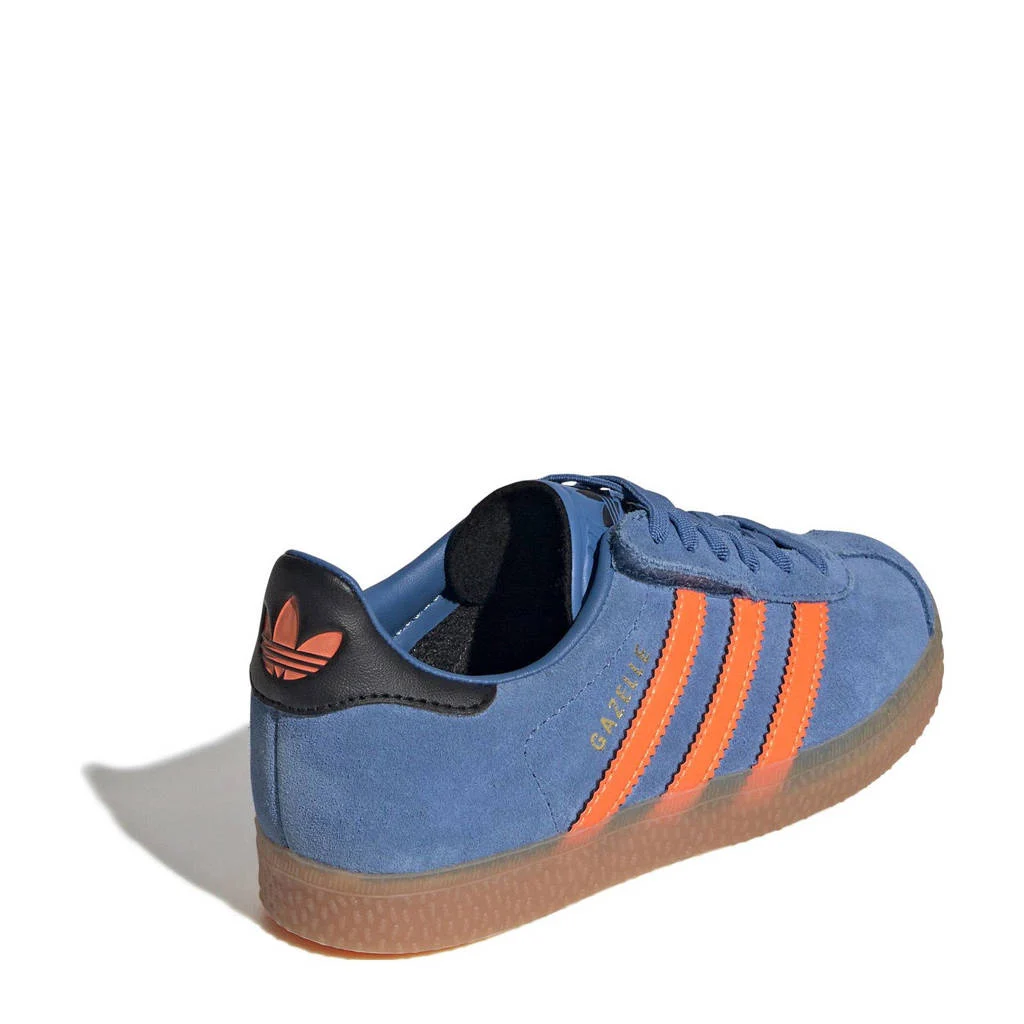 adidas Gazellesneakers kobaltblauw/oranje