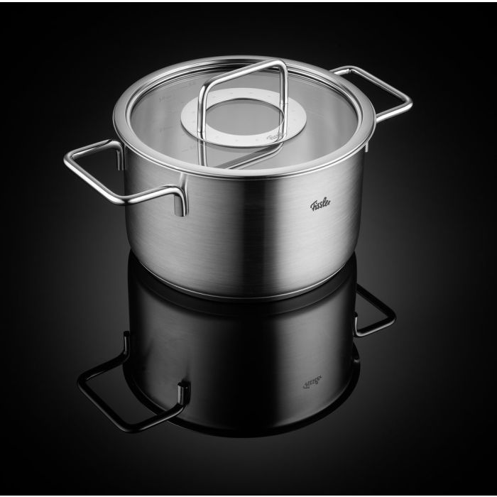 Fissler Pure Collection Kochtopf 20 cm mit Glasdeckel
