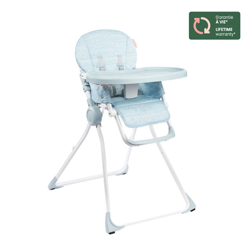 Chaise haute ultra compacte - Ecru