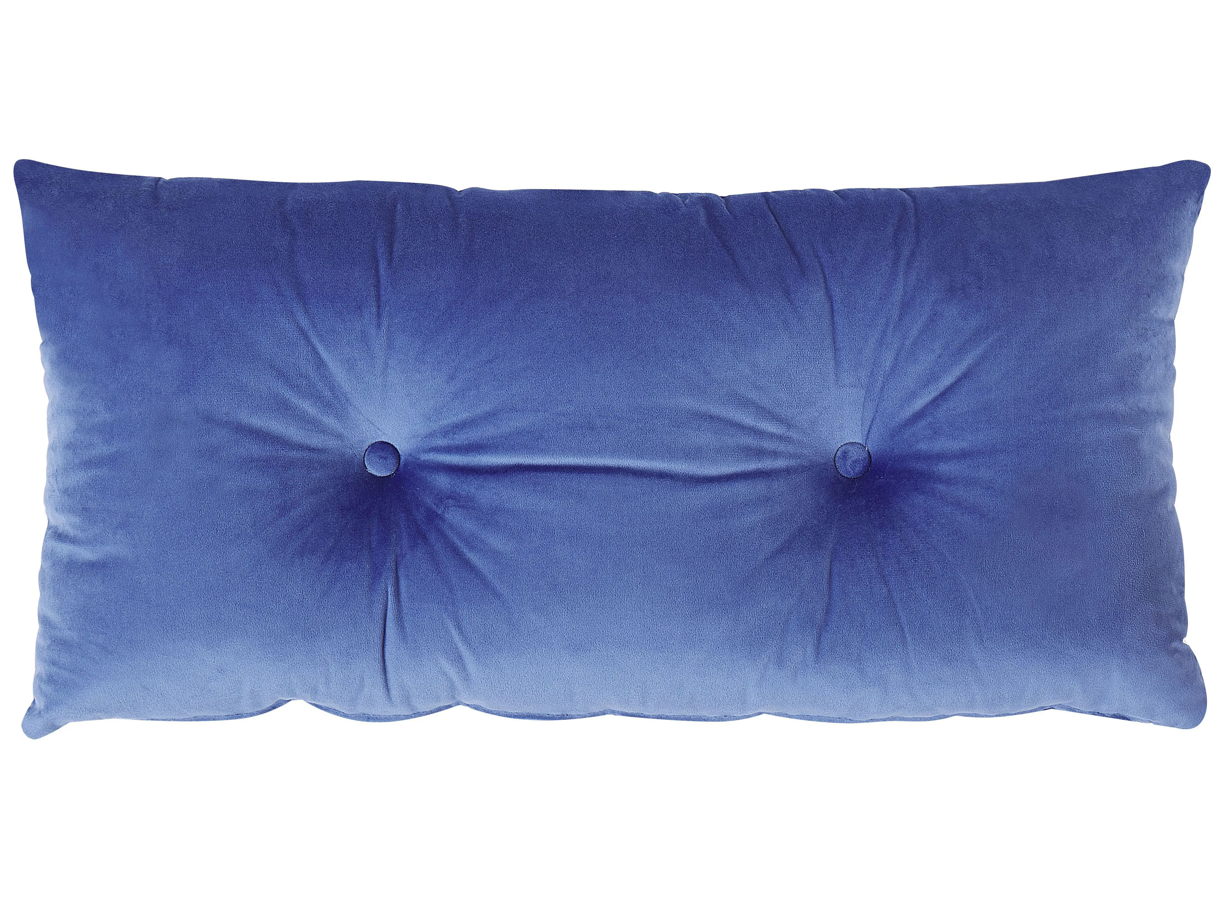 Eenpersoons slaapbank VESTFOLD Fluweel Marineblauw