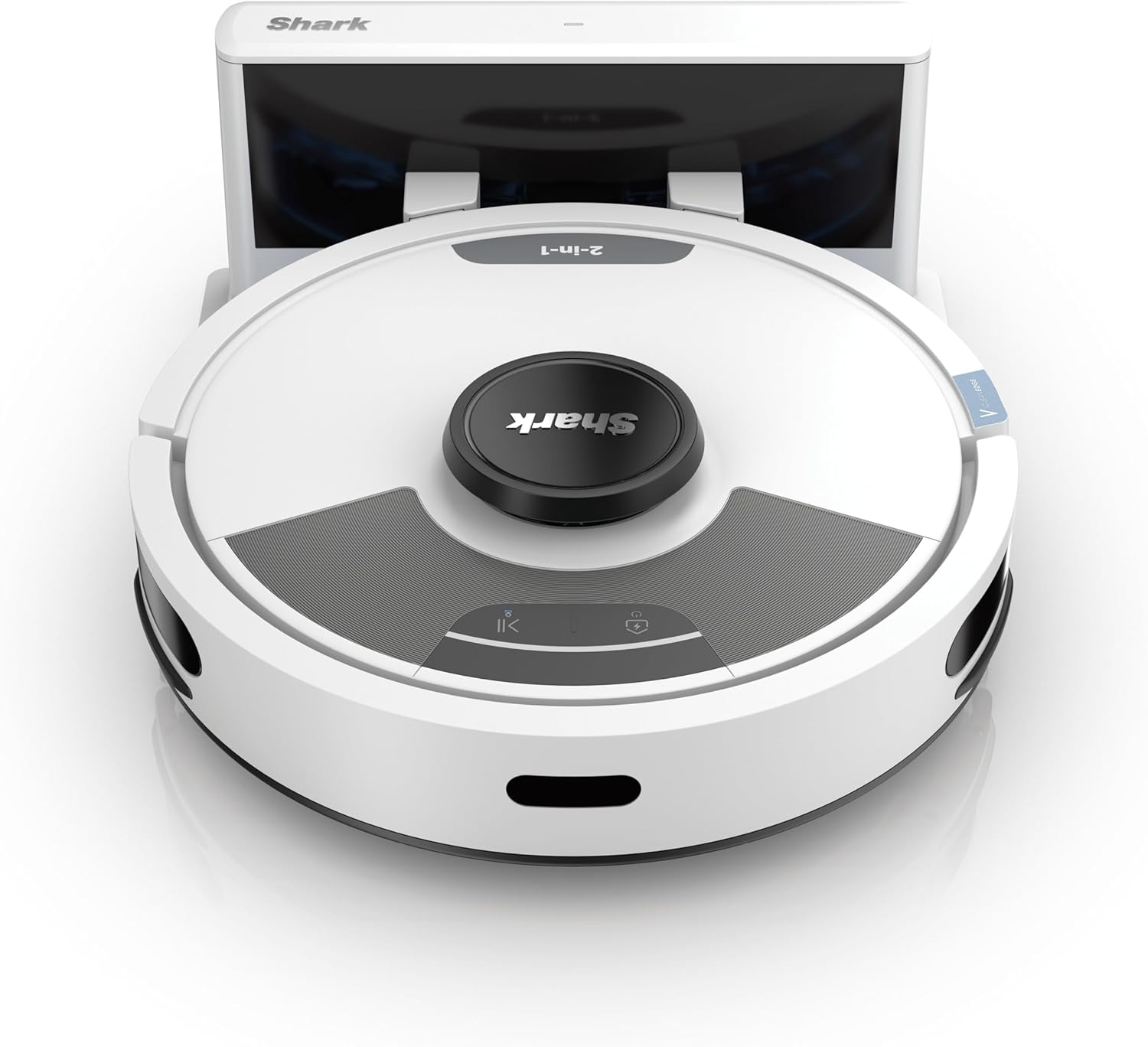 Shark Matrix Plus 2-in-1 Wisch- & Saugroboter mit LiDAR-Home Mapping, Matrix- & Kantenreinigung, für Teppich, Hartböden & Tierhaare, Selbstaufladend, Anti-Allergen, Weiß RV2620WDEUWH