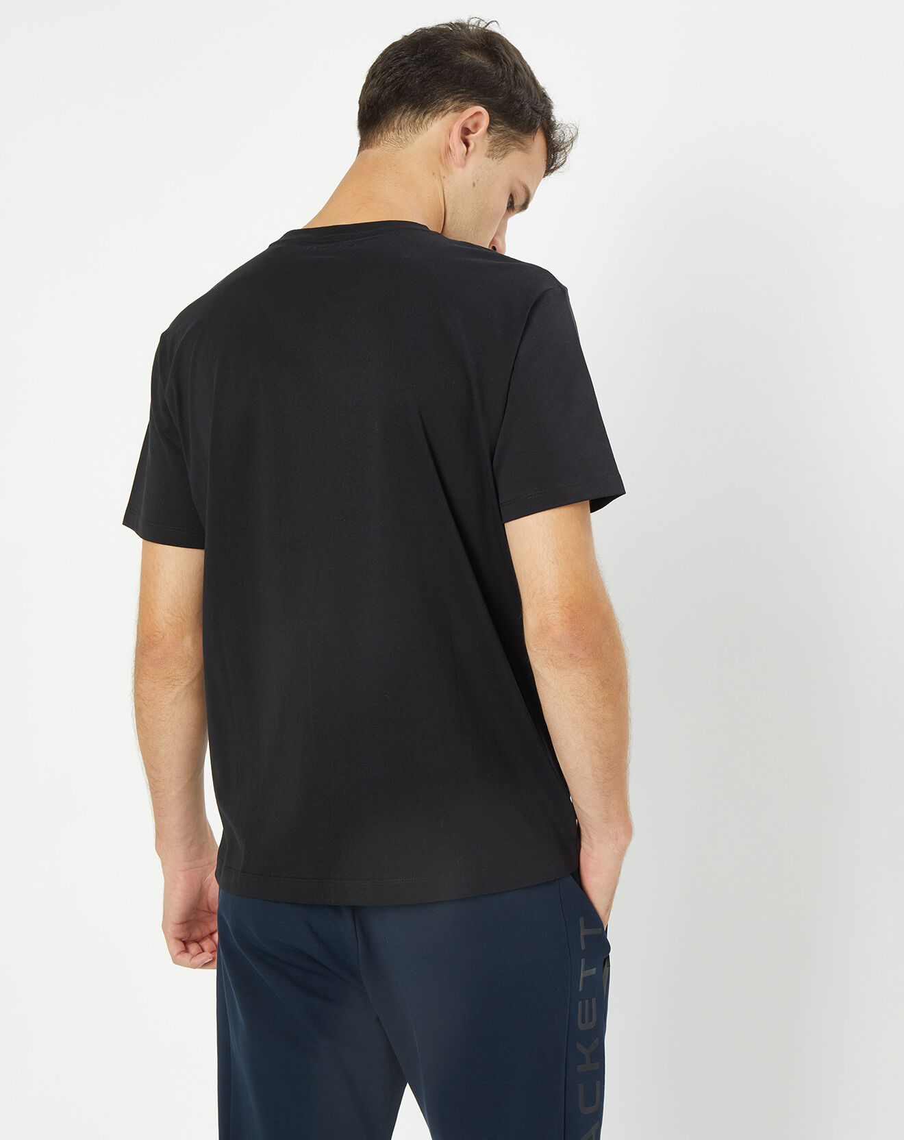 Hackett London T-Shirt Aston Martin Racing Silver noir