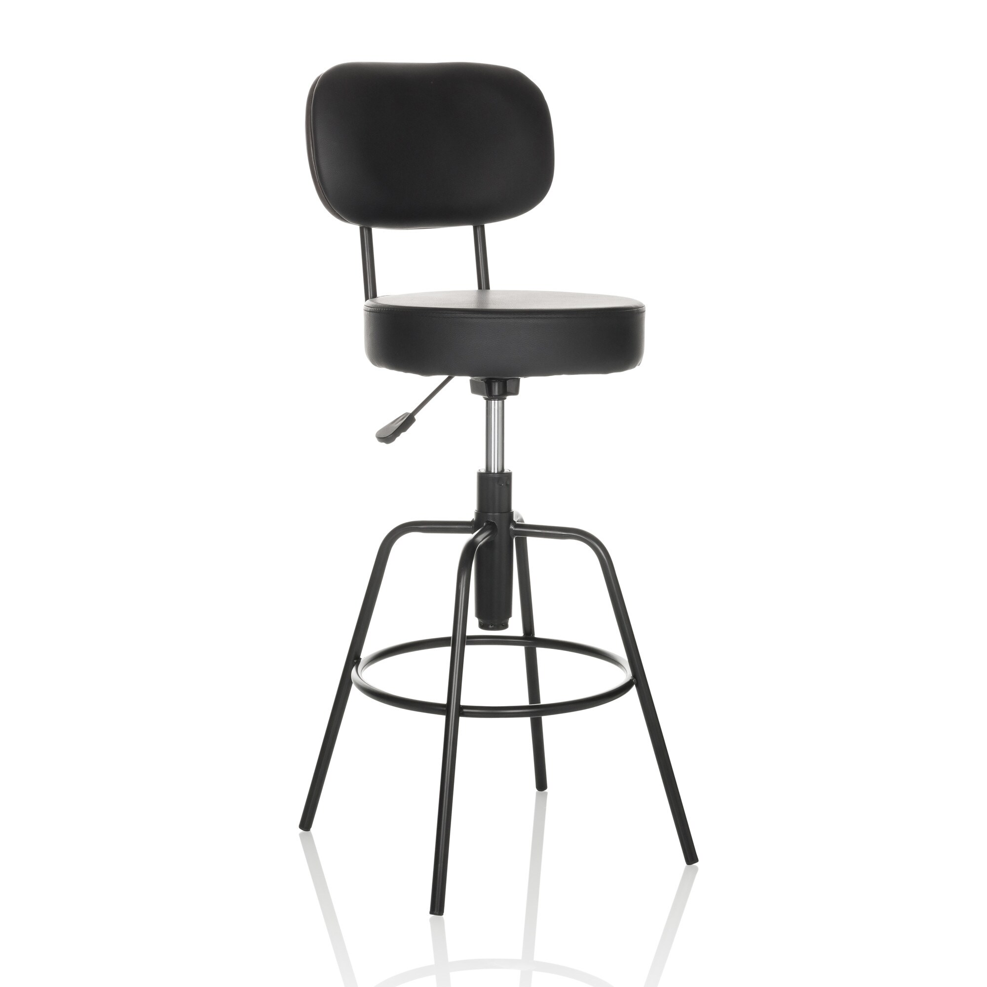 Barhocker DISC HIGH Kunstleder ohne Armlehnen hjh OFFICE