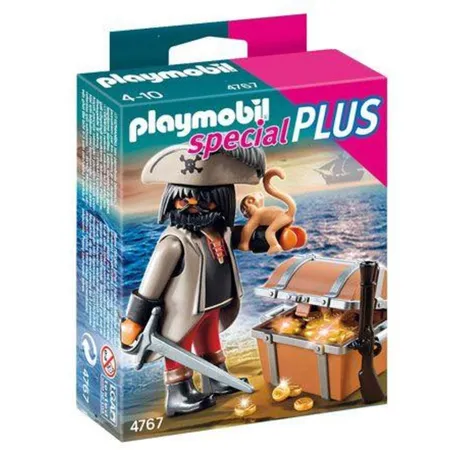 PLAYMOBIL® 4767 Finsterer Pirat mit Schatztruhe