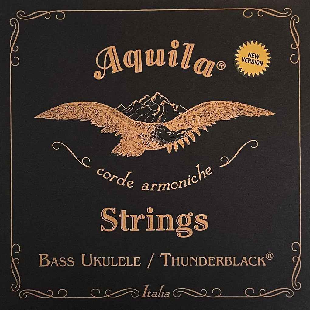 Aquila 147U Thunderblack B-EADG set 5 snaren voor bas ukelele 23-26 inch