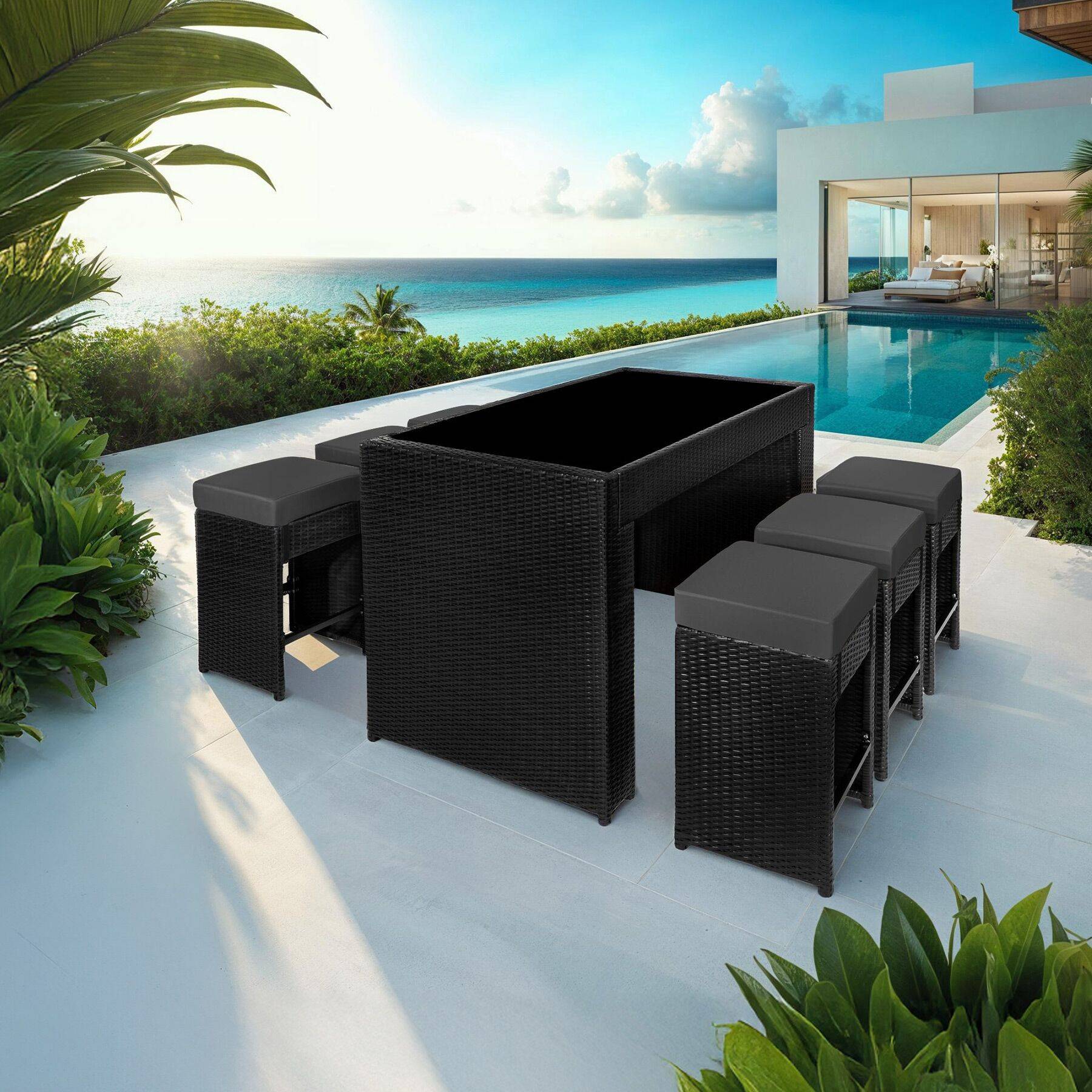 Rattan Barset Ibiza