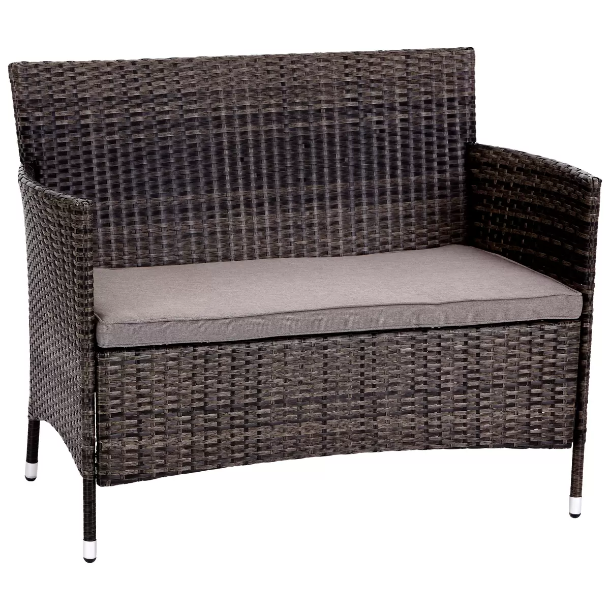 Ondega Loungegarnitur Valencia 4-Teilig braun,grau