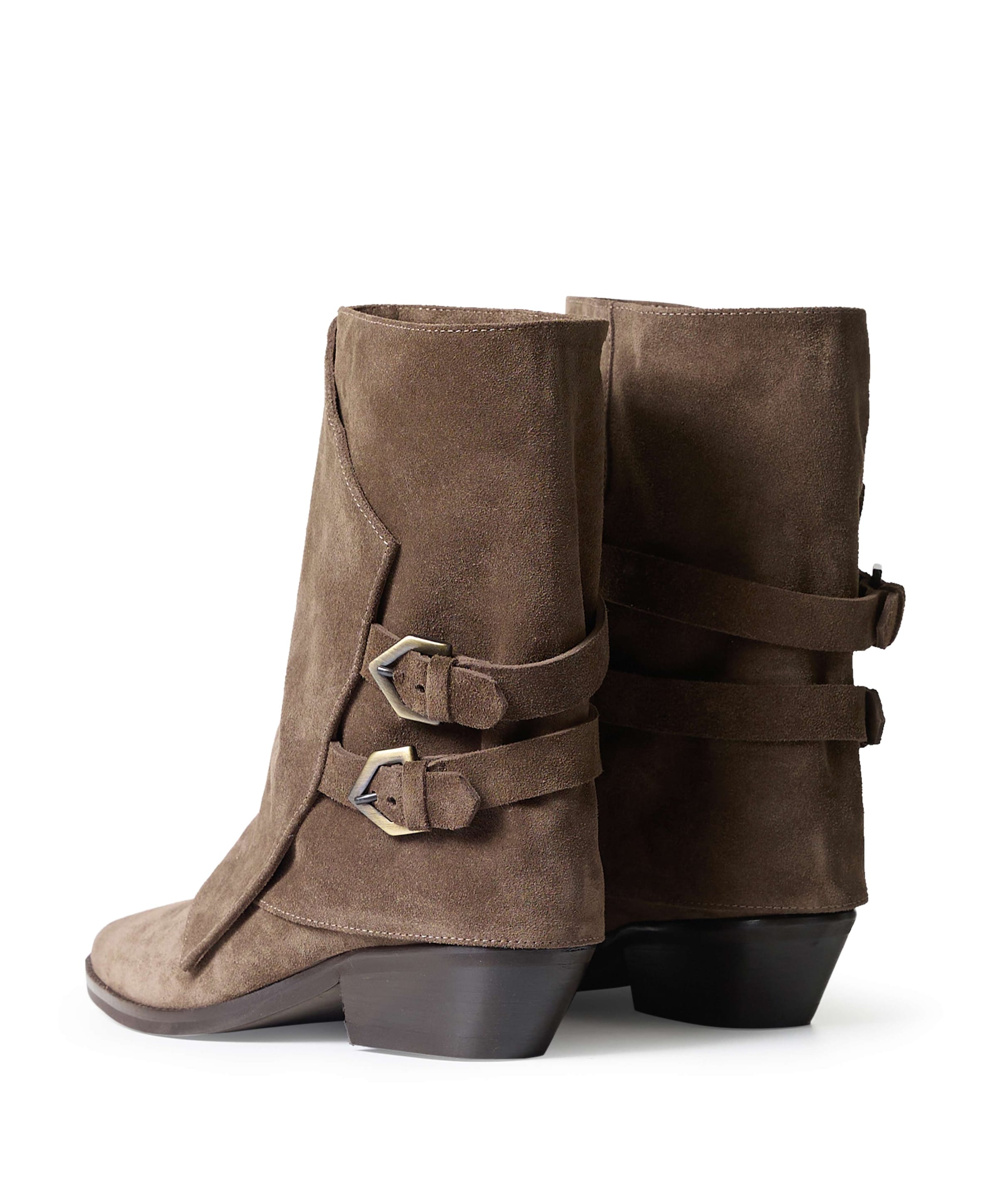 Julie Dee dames enkellaarzen beige