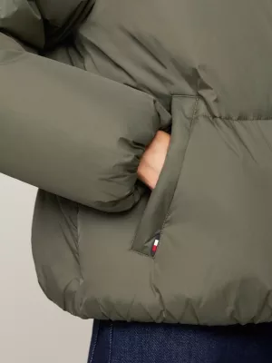 Jaqueta puffer reciclada Relaxed New York
