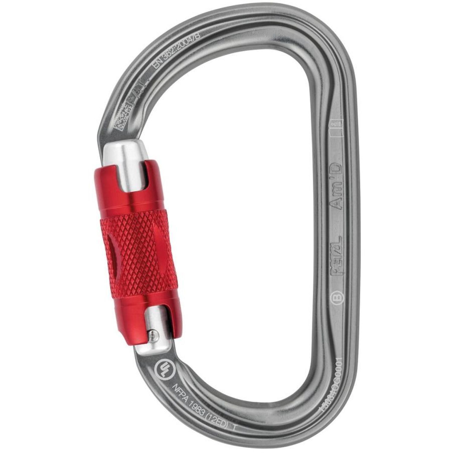 PetzlKarabiner AM'D Twist-Lock