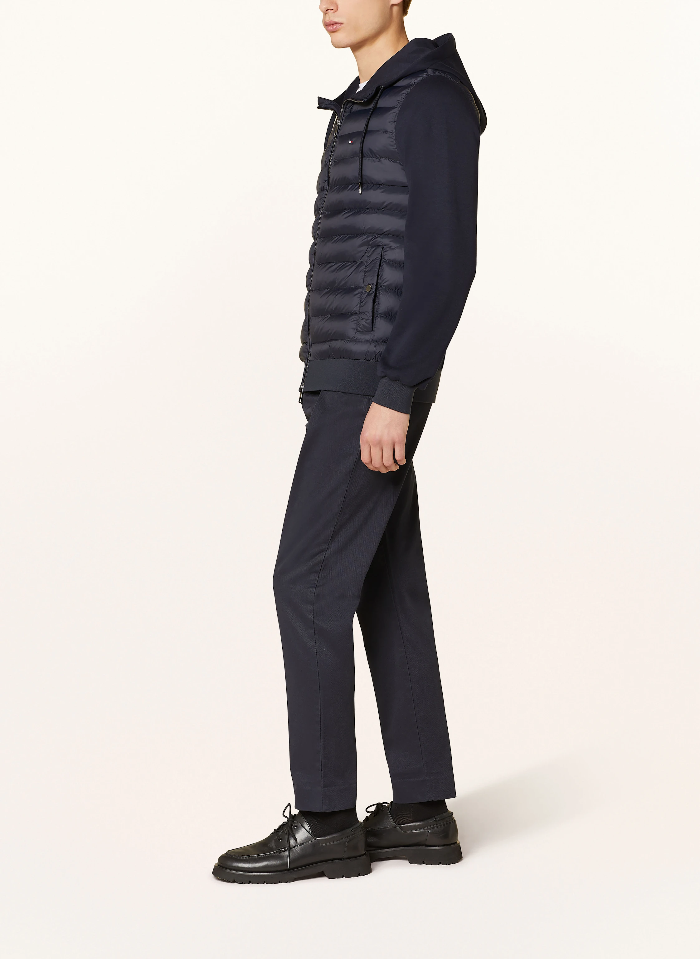 TOMMY HILFIGER Steppjacke im Materialmix
