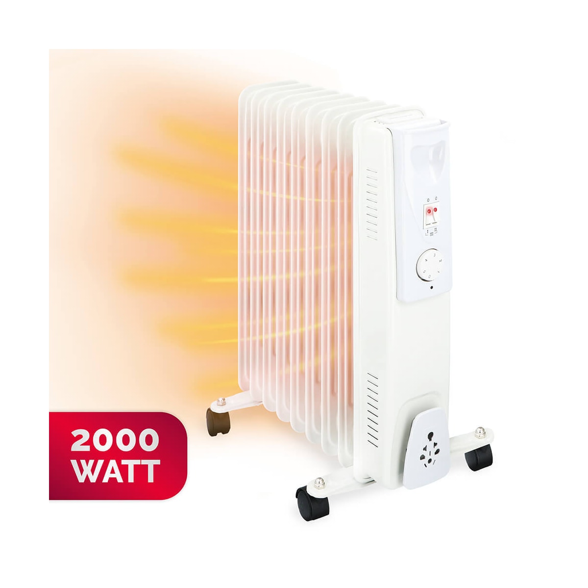 ALPINA Oljefyllt Element 2000W Vit