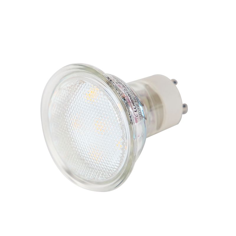 Set van 5 GU10 LED lampen 3W 250 lm 2200K