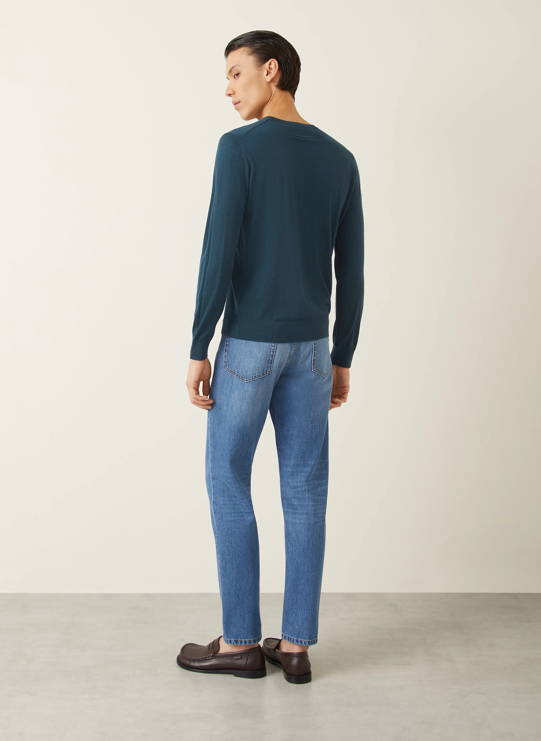 ZEGNA Cashmere-Pullover CASHSETA mit Seide