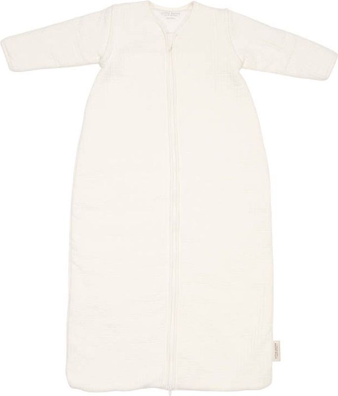Little Dutch - Pure Soft White - Babyslaapzak - 100% Katoen - Lange Mouwen