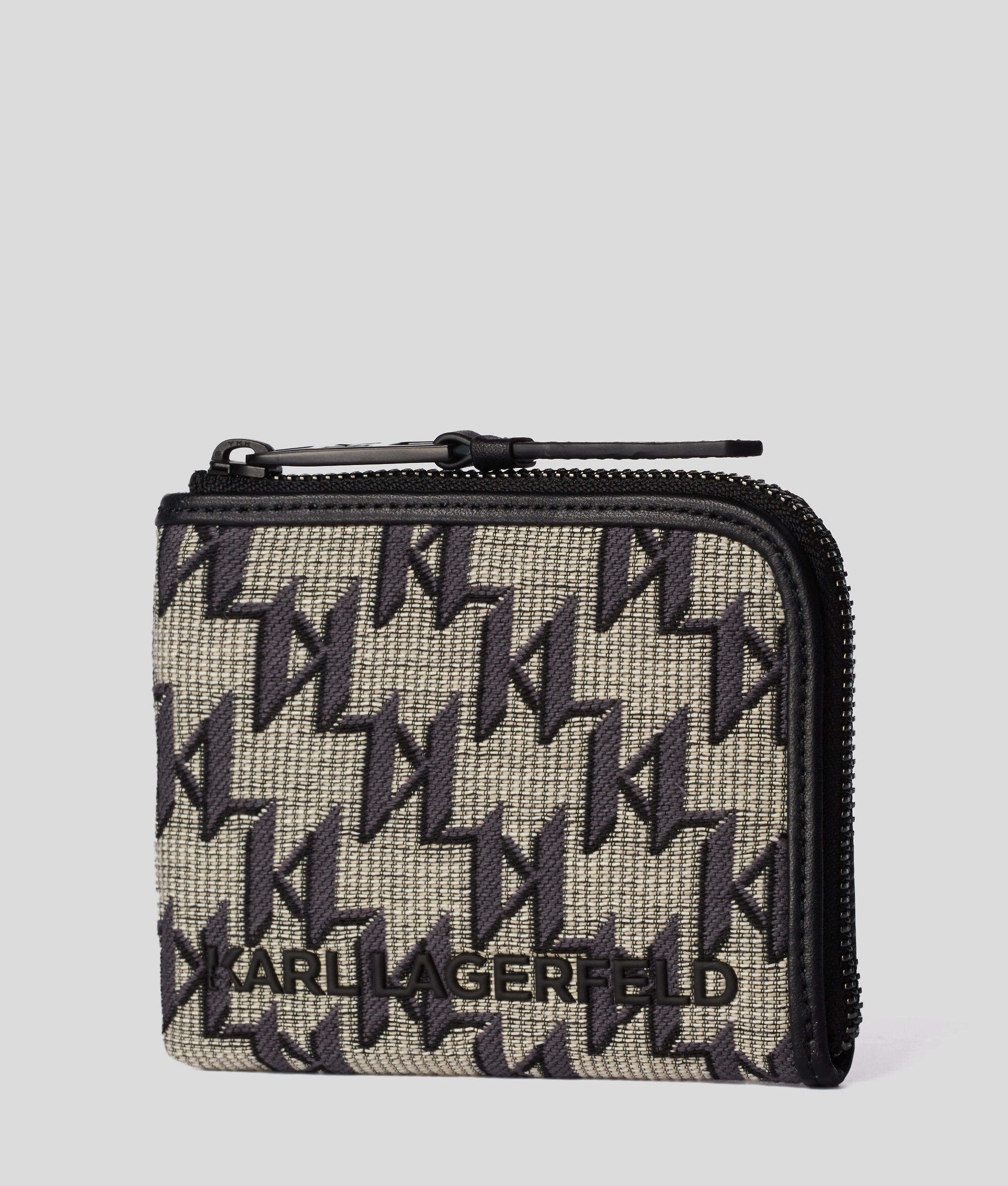 PORTEFEUILLE ZIPPÉ KL MONOGRAM