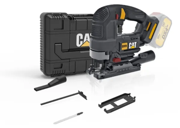 CAT DX51B, Øverste håndtag, Sort, 45°, Børstefri, 3500 spm, 12 cm