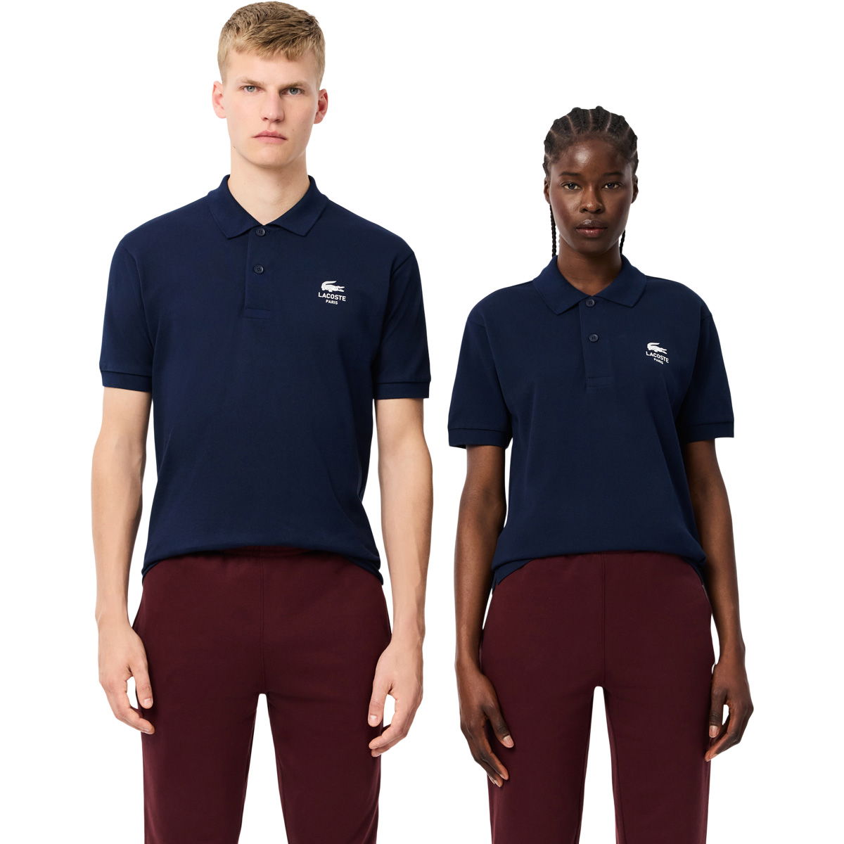 Lacoste Classic Fit Signature Print Polo T-shirt Unisex